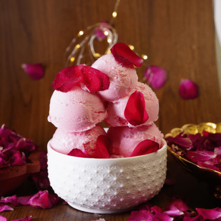 Rose Ice Cream